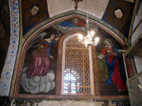 image Frescos de la Catedral Museo de Vank, Isfahán, Irán