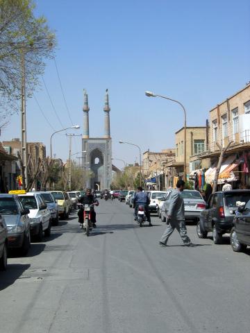 image Entrada principal de Masjed-e Jame o mezquita del viernes, Yazd, Irán