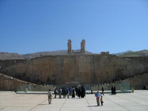 image Escalinata de entrada a Persépolis, Irán
