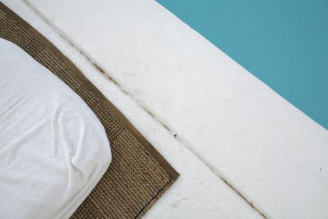 image Al borde de la piscina