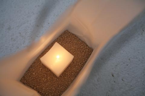 image Vela encendida