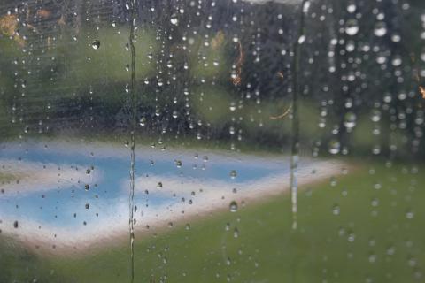 image Lluvia a través de la ventana