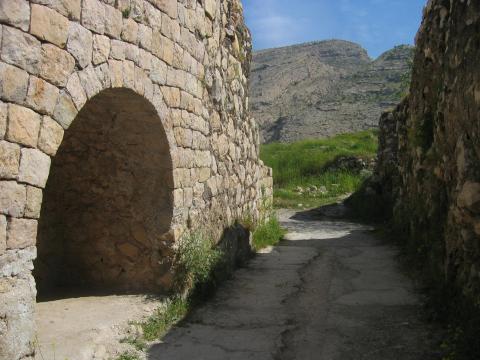 image Restos de un palacio, Bishapur, Irán