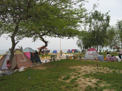 image Acampando en la ciudad de Qeshm, Golfo Pérsico, Irán