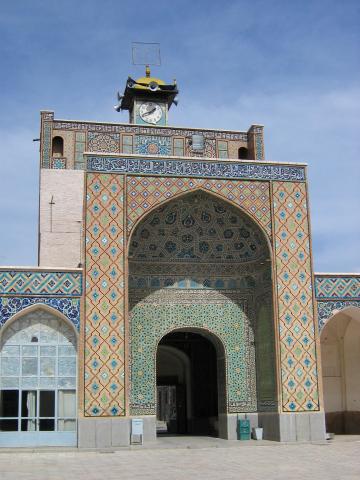 image Iwan de la mezquita Imam Jomeini, Kermán, Irán