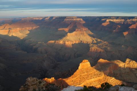 image Amanecer desde el Yaki Point en el Gran Cañón, Estados Unidos