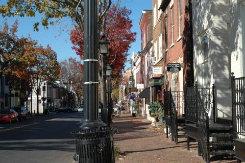 image Calle de Alexandria en Washington, Estados Unidos