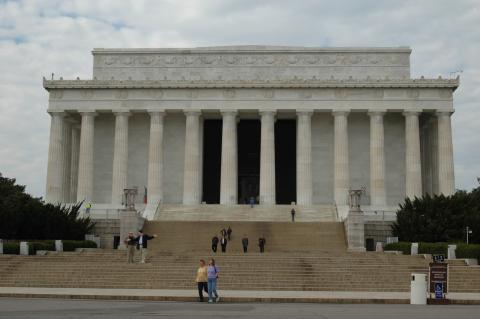 image Monumento a Abraham Lincoln, Washington, Estados Unidos