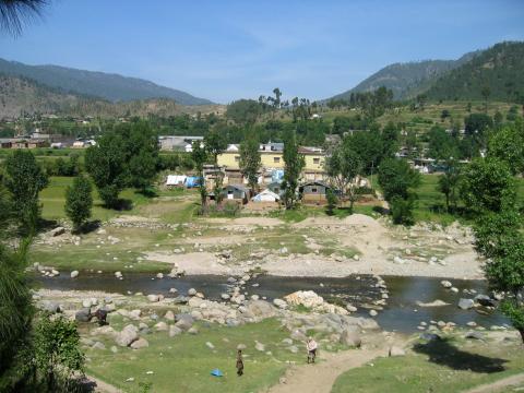 image Paisaje camino de Abottabad, Pakistán