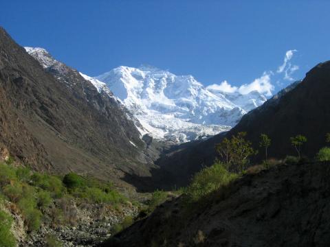 image El mayor desnivel del planeta, monte Rakaposhi, Pakistán