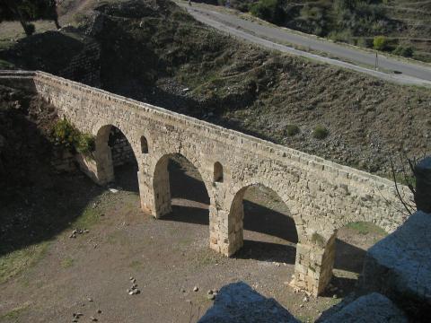 image Acueducto del castillo cruzado del Crac de los Caballeros, Siria