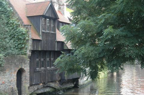 image Canal en Brujas, Bélgica