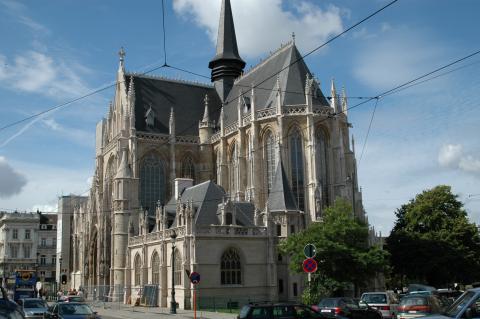 image Iglesia de Nuestra Señora de Sablon, Bruselas, Bélgica