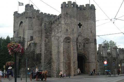 image El Castillo de los Condes en Gante, Bélgica