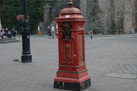 image Buzón de correos en Gante, Bélgica