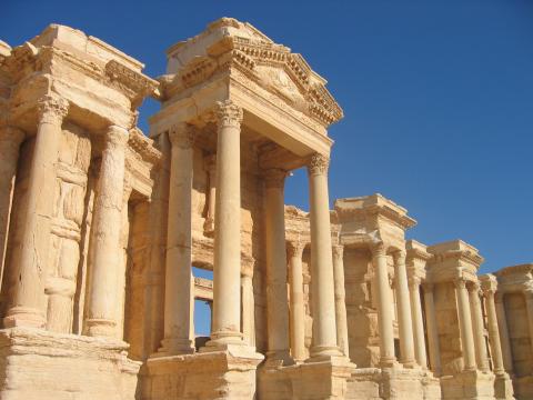 image Teatro de Palmira, actual Tadmor, Siria