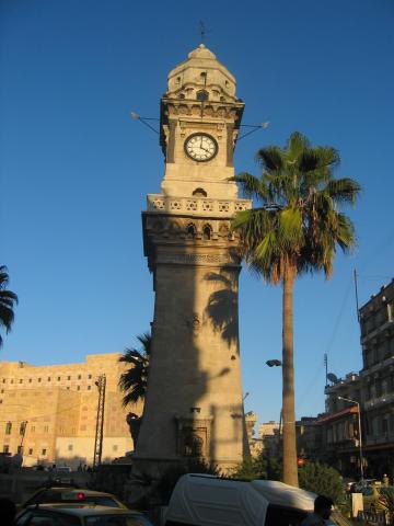 image Torre del reloj en Alepo, Siria