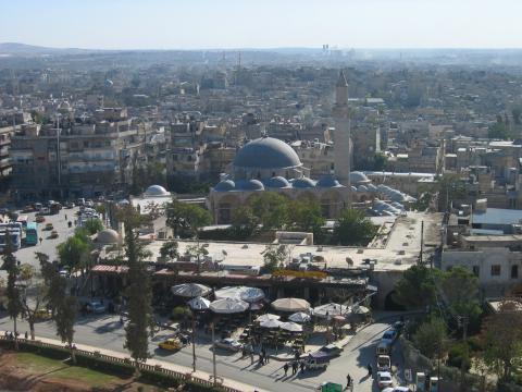 image Vistas de Alepo desde la ciudadela, Siria