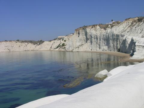 image Playa Scala di Turki en Agrigento, Sicilia, Italia