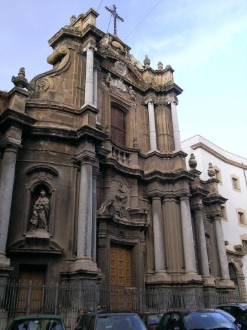 image Iglesia de Santa Ana en Palermo, Sicilia, Italia