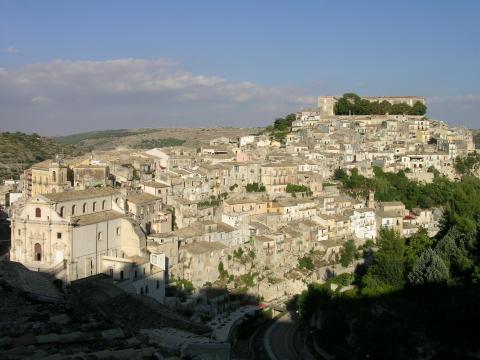 image Vista de Ragusa Ibla, Sicilia, Italia