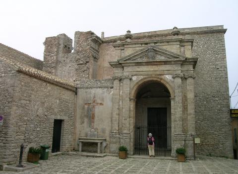 image Iglesia de San Domenico en Erice, Sicilia, Italia
