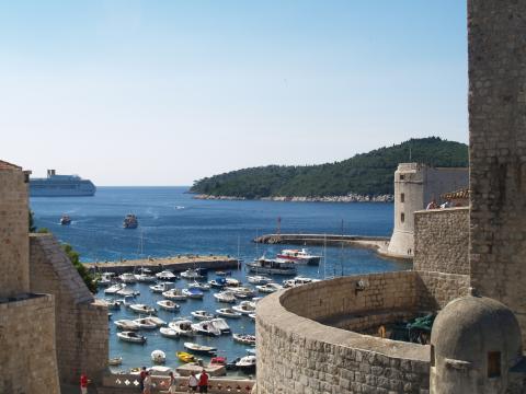 image Vista desde la muralla de Dubrovnik, Croacia