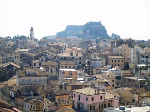 image Vista general de Corfú, Grecia