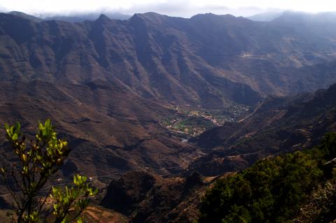 image Nubes avanzando sobre Chejelipes, La Gomera
