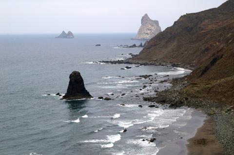 image Roques de Anaga desde Benijo, Tenerife