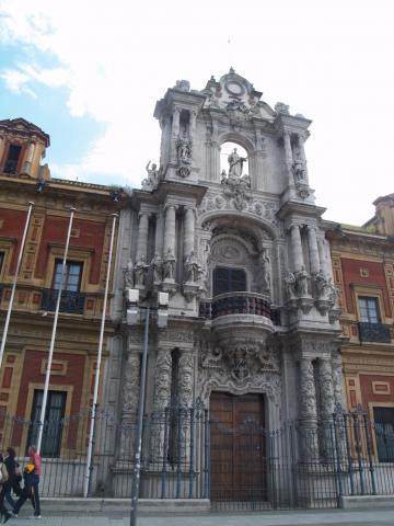 image Fachada del Palacio de San Telmo, sede de la Presidencia de la Junta de Andalucía, Sevilla