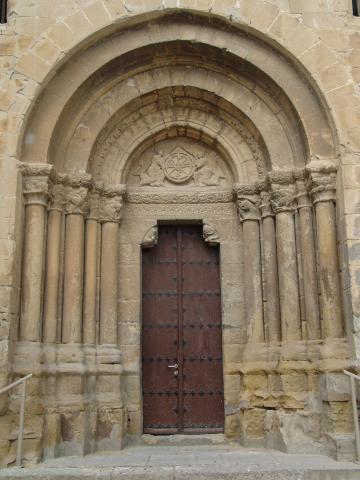 image Portada oeste de la iglesia de San Salvador, Ejea de los Caballeros, Zaragoza
