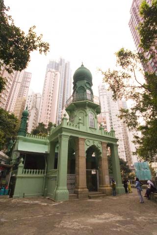 image Mezquita árabe en el barrio del SoHo, Hong Kong, China