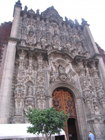 image Portada de la catedral de México DF, México