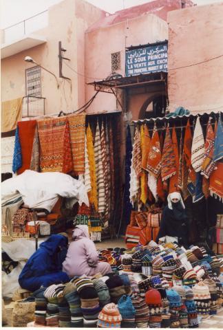 image Mercado en Marrakech, Marruecos