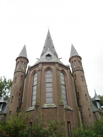 image Exterior del ábside de la iglesia Vondelkerk, Amsterdam, Holanda