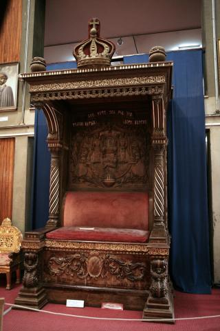 image Trono del emperador Haile Selassie, Etiopía