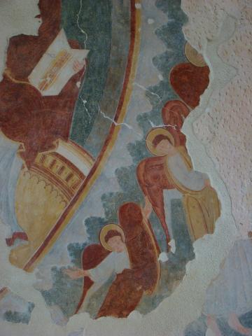 image Pantocrator de la ermita de San Pelayo, Perazancas, Palencia