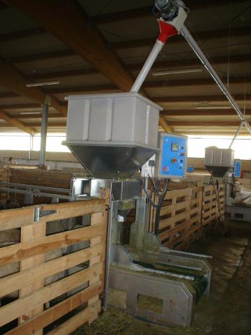 image Detalle del sistema de alimentación para ganado