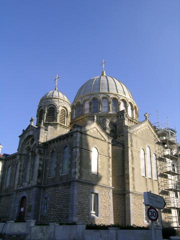 image Exterior de la iglesia rusa ortodoxa de Biarriz, Francia