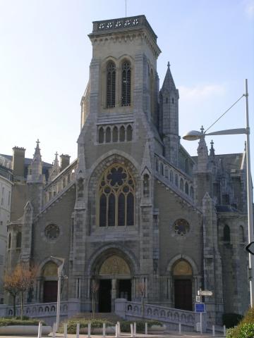 image Fachada de la Iglesia de Saint Eugénie, Biarriz, Francia