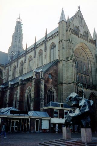 image Exterior de la catedral de Haarlem, Holanda