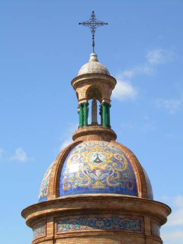 image Cúpula de la Capilla del Carmen o Capilla del Altozano en Triana, Sevilla