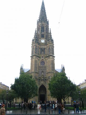 image Fachada de la Catedral del Buen Pastor, Donostia-San Sebastián, Guipúzcoa