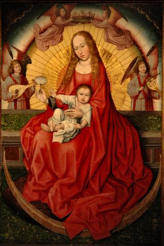 image Virgen con el niño, Huesca