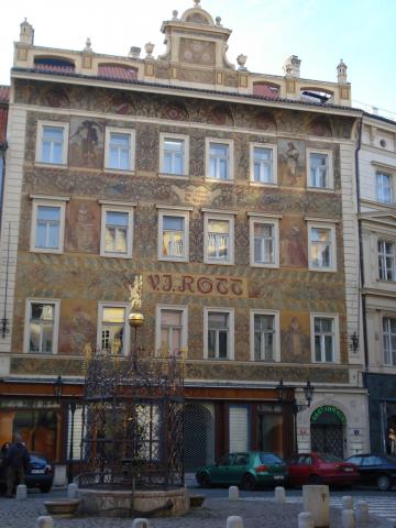 image Fachada del Hotel Rott, Praga, República Checa