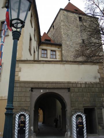 image Parte de las murallas del Pražský Hrad, Castillo de Praga, República Checa