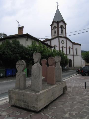 image Monumento al peregrino del Camino de Santiago, Valcarlos, Navarra