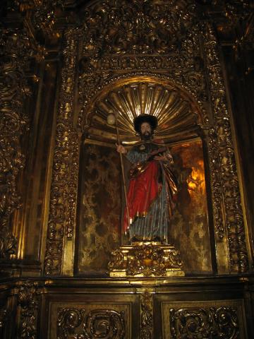 image Imagen de Santiago en la Iglesia de San Juan, Estella, Navarra