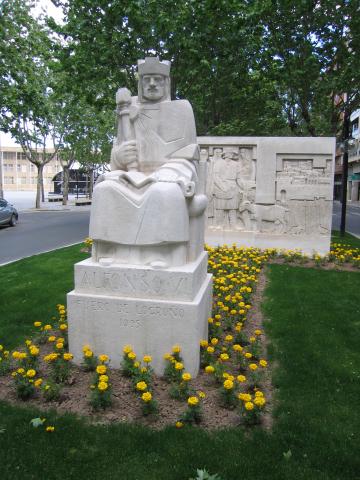 image Monumento a Alfonso VI, Logroño, La Rioja